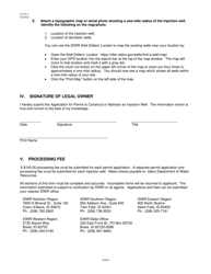 Form 42-39-1 Application for Permit to Construct, Modify or Maintain an Injection Well - Idaho, Page 4