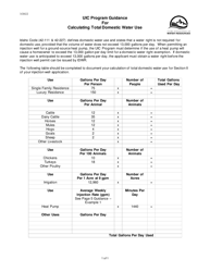 Form 42-39-1 Application for Permit to Construct, Modify or Maintain an Injection Well - Idaho, Page 6