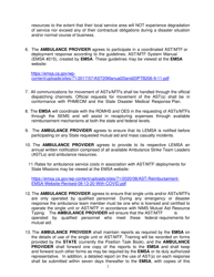 Ambulance Strike Time Memorandum of Understanding - California, Page 2