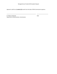 Managed Service Provider Qpa Exception Request - Indiana, Page 5