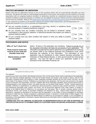 Form L1 Application for a Physician&#039;s and Surgeon&#039;s License - California, Page 5