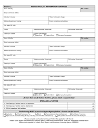 State Form 20313 License Application - Indiana, Page 4
