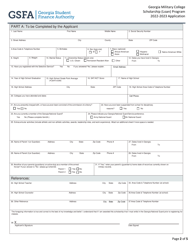 Application Form - Georgia Military College Scholarship (Loan) Program - Georgia (United States), Page 2
