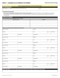 Form HLTH5433 Pharmacare Provider Change to Report Any Change to Your Pharmacare Enrollment Information - British Columbia, Canada, Page 11