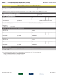 Form HLTH5433 Pharmacare Provider Change to Report Any Change to Your Pharmacare Enrollment Information - British Columbia, Canada, Page 17