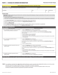 Form HLTH5433 Pharmacare Provider Change to Report Any Change to Your Pharmacare Enrollment Information - British Columbia, Canada, Page 4