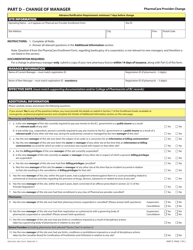 Form HLTH5433 Pharmacare Provider Change to Report Any Change to Your Pharmacare Enrollment Information - British Columbia, Canada, Page 8