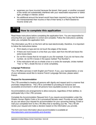 Instructions for Form L10 Application to Collect Money a Former Tenant Owes - Ontario, Canada, Page 3