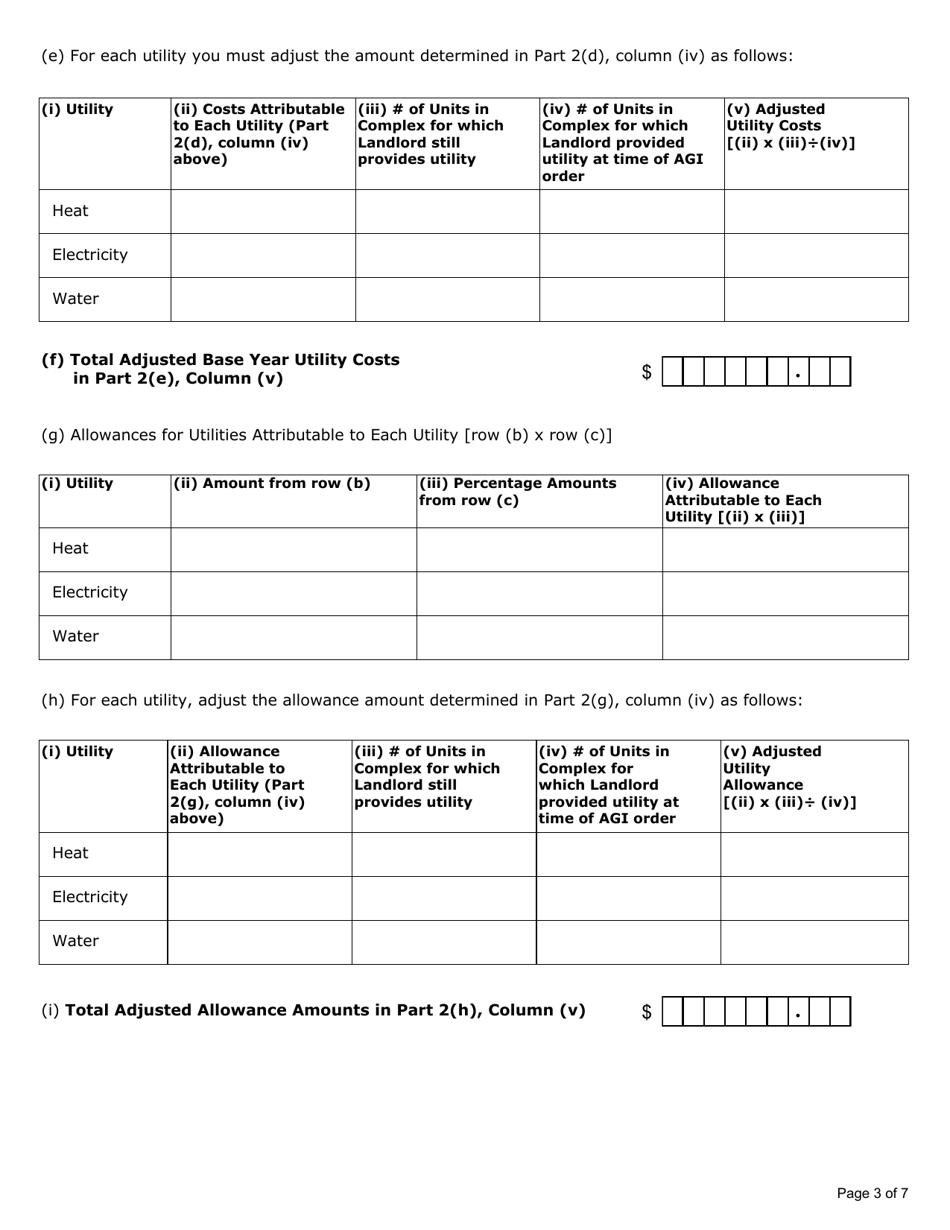 Information From Your Landlord About Utility Costs (One or More Utilities Are No Longer Provided in the Residential Complex) - Ontario, Canada, Page 3
