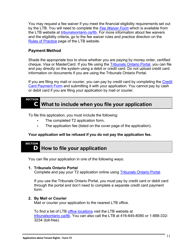 Instructions for Form T2 Application About Tenant Rights - Ontario, Canada, Page 12