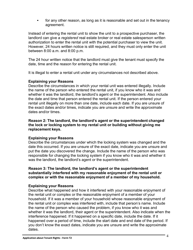 Instructions for Form T2 Application About Tenant Rights - Ontario, Canada, Page 5