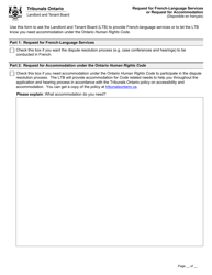Form T6 &quot;Tenant Application About Maintenance&quot; - Ontario, Canada, Page 10