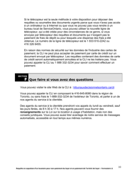 Instruction pour Forme L1 Requete En Expulsion D&#039;un Locataire Pour Non-paiement Du Loyer Et En Paiement De L&#039;arriere De Loyer - Ontario, Canada (French), Page 11