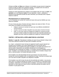 Instruction pour Forme L1 Requete En Expulsion D&#039;un Locataire Pour Non-paiement Du Loyer Et En Paiement De L&#039;arriere De Loyer - Ontario, Canada (French), Page 5