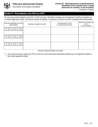 Forme L2 Requete En Resiliation De La Location Et En Expulsion Du Locataire Ou En Recouvrement D&#039;une Somme D&#039;argent - Ontario, Canada (French), Page 13