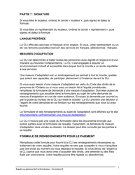 Instruction pour Forme L9 Requete En Paiement De L&#039;arriere De Loyer - Ontario, Canada (French), Page 8