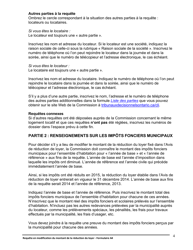 Instruction pour Forme A4 Requete En Modification Du Montant De La Reduction Du Loyer - Ontario, Canada (French), Page 4