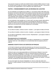 Instruction pour Forme A4 Requete En Modification Du Montant De La Reduction Du Loyer - Ontario, Canada (French), Page 7