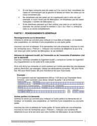 Instruction pour Demande De Revision D&#039;une Ordonnance - Ontario, Canada (French), Page 4