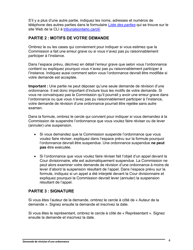 Instruction pour Demande De Revision D&#039;une Ordonnance - Ontario, Canada (French), Page 5