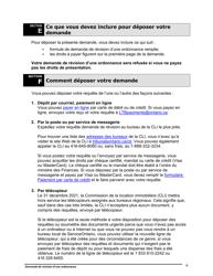 Instruction pour Demande De Revision D&#039;une Ordonnance - Ontario, Canada (French), Page 7