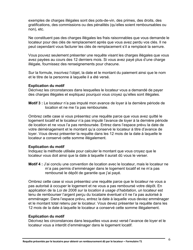 Instruction pour Forme T1 Requete Presentee Par Le Locataire Pour Obtenir Un Remboursement Du Par Le Locateur - Ontario, Canada (French), Page 7