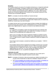 Instruction pour Forme T1 Requete Presentee Par Le Locataire Pour Obtenir Un Remboursement Du Par Le Locateur - Ontario, Canada (French), Page 8