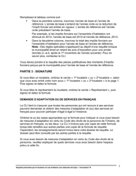 Instruction pour Forme T3 Requete Presentee Par Le Locataire En Vue D&#039;obtenir Une Reduction De Loyer - Ontario, Canada (French), Page 6