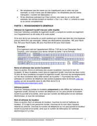 Instruction pour Forme T5 Avis De Resiliation Donne De Mauvaise Foi Par Le Locateur - Ontario, Canada (French), Page 3