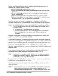 Instruction pour Forme T5 Avis De Resiliation Donne De Mauvaise Foi Par Le Locateur - Ontario, Canada (French), Page 5