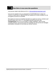 Instruction pour Forme T6 Requete Presentee Par Le Locataire Concernant L&#039;entretien - Ontario, Canada (French), Page 10