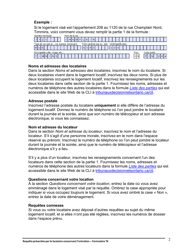 Instruction pour Forme T6 Requete Presentee Par Le Locataire Concernant L&#039;entretien - Ontario, Canada (French), Page 3