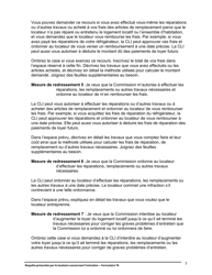 Instruction pour Forme T6 Requete Presentee Par Le Locataire Concernant L&#039;entretien - Ontario, Canada (French), Page 6