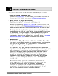 Instruction pour Forme T7 Requete Du Locataire Relative Aux Compteurs Individuels - Ontario, Canada (French), Page 13