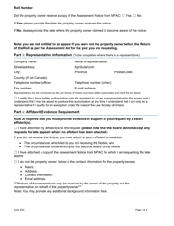 Late Appeal Request Form - Ontario, Canada, Page 2