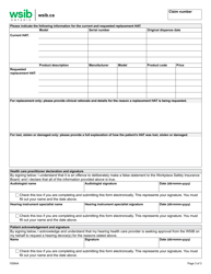 Form 10584A Hearing Assistive Technologies (Hat) Request Form - Ontario, Canada, Page 3
