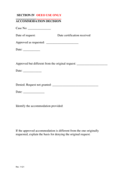 Medical and/or Religious Exemption Request Form - Covid-19 Vaccination - Maryland, Page 7