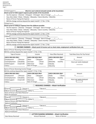 Form MDHS-EA-946 Change Reporting Form - Mississippi, Page 2