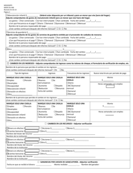 Formulario MDHS-EA-946 Formulario De Informe De Cambios - Mississippi (Spanish), Page 2