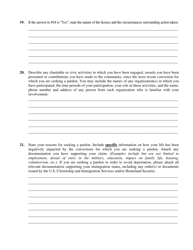 Form CFJ-515A Application for Pardon After Probation, Parole or Discharge - Michigan, Page 5