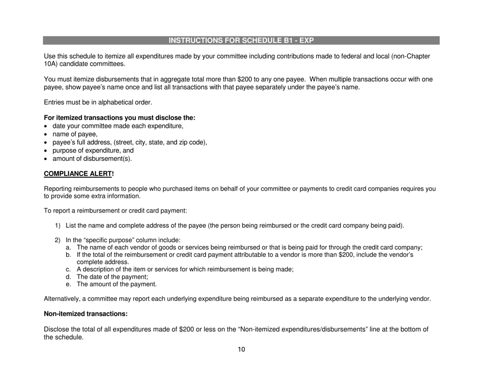 Report of Receipts and Expenditures for Political Party Units - Minnesota, Page 10