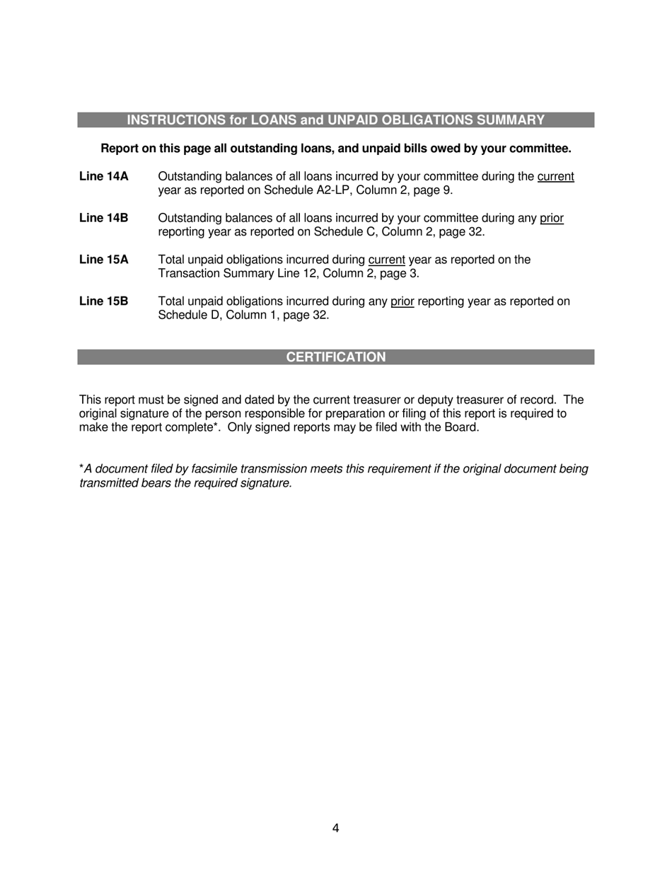 Report of Receipts and Expenditures for Political Party Units - Minnesota, Page 4