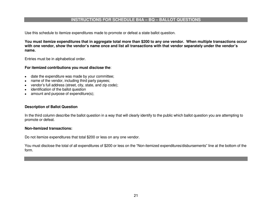 Report of Receipts and Expenditures for Independent Expenditure Committees and Funds - Minnesota, Page 21