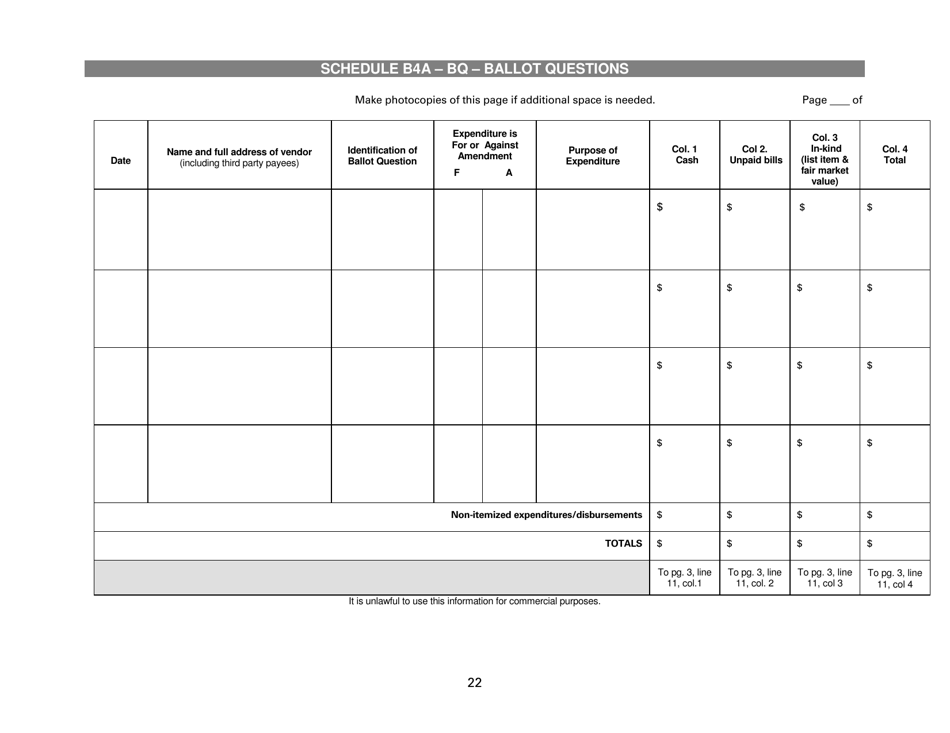 Report of Receipts and Expenditures for Independent Expenditure Committees and Funds - Minnesota, Page 22