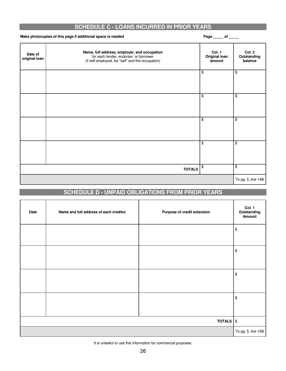 Report of Receipts and Expenditures for Independent Expenditure Committees and Funds - Minnesota, Page 26