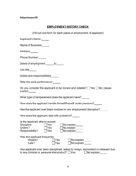 Form H-1 Background Investigation - Kentucky, Page 18
