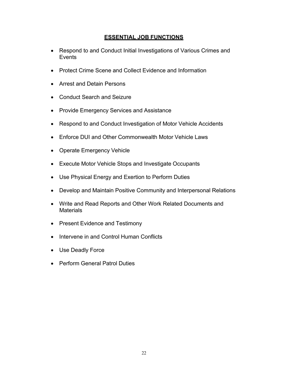 Form H-1 Background Investigation - Kentucky, Page 22