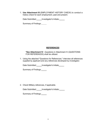 Form H-1 Background Investigation - Kentucky, Page 8