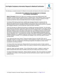 Civil Rights Compliance Information Request for Medicaid Certification - Mississippi, Page 10