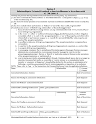 Mississippi Medicaid Provider Disclosure Form - Mississippi, Page 9